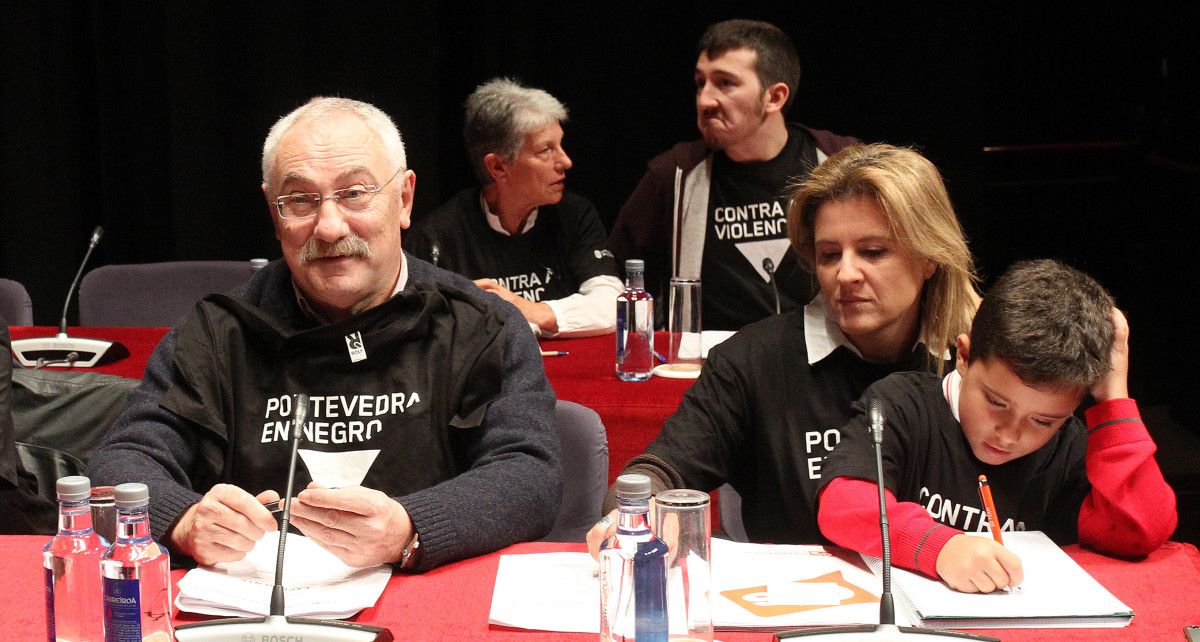 Pleno de novembro de 2016 no Concello de Pontevedra 