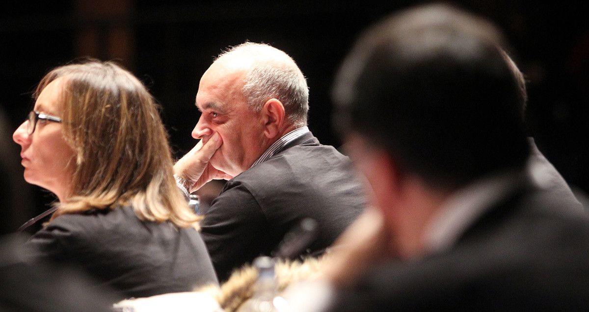 Agustín Fernández, no pleno municipal