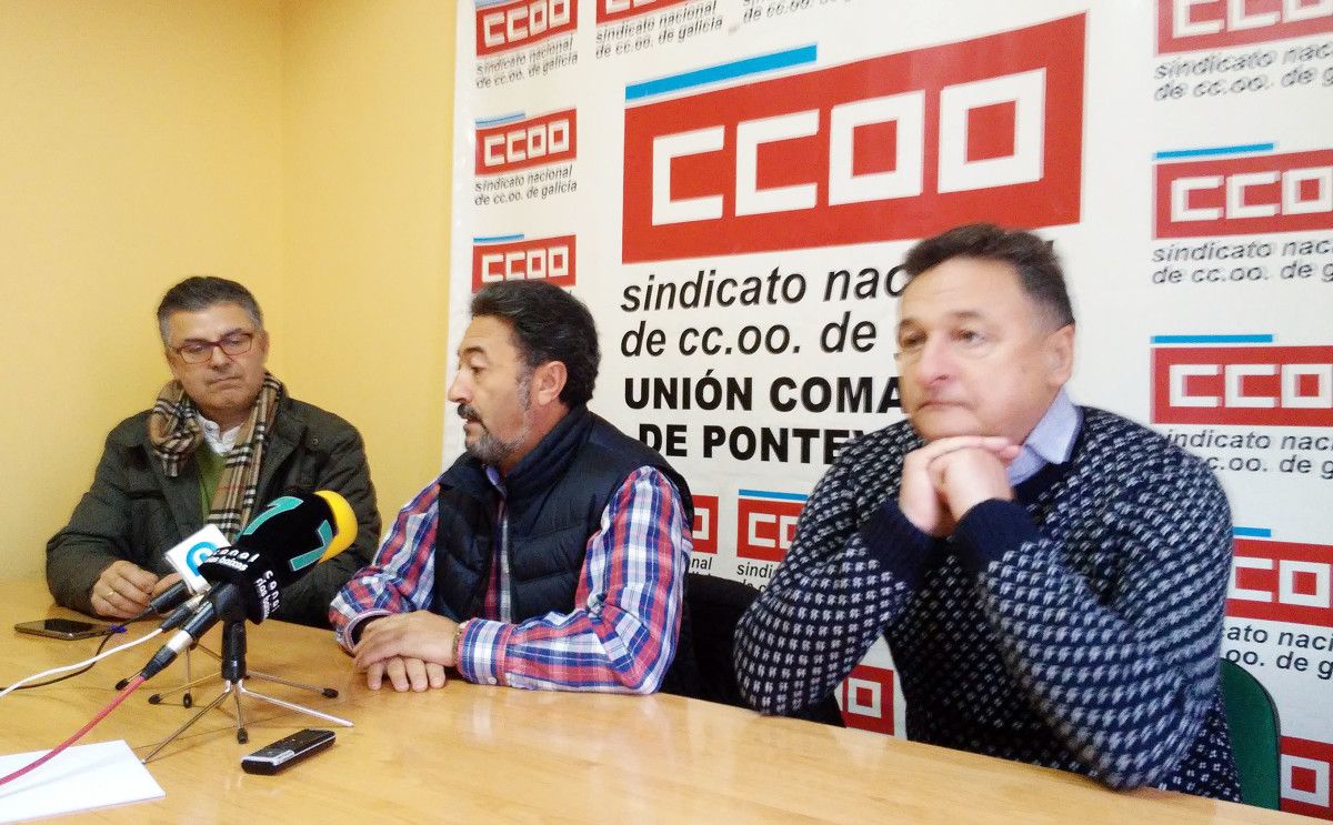 Rueda de prensa de CC.OO.
