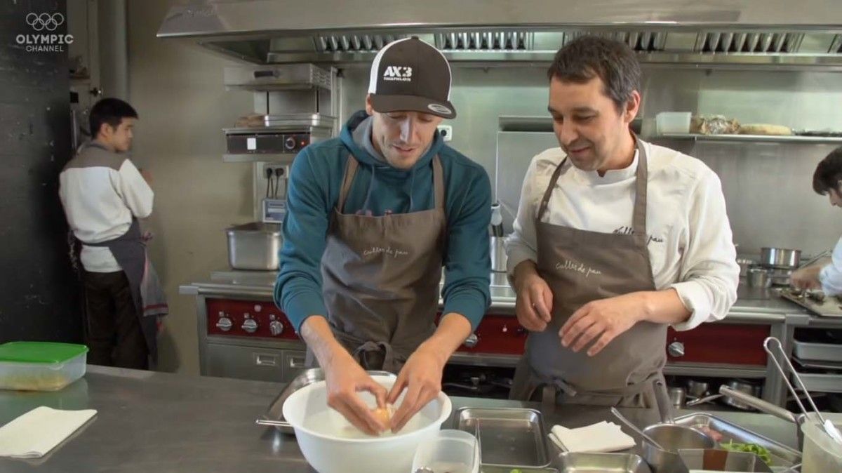 Fernando Alarza y Javier Olleros, en el programa de Olympic Channel