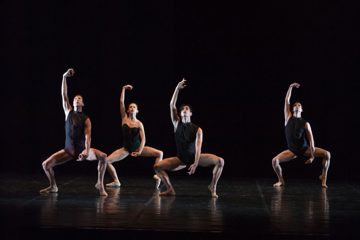 Escena de "As catro estacións", del Centro Coreográfico Galego