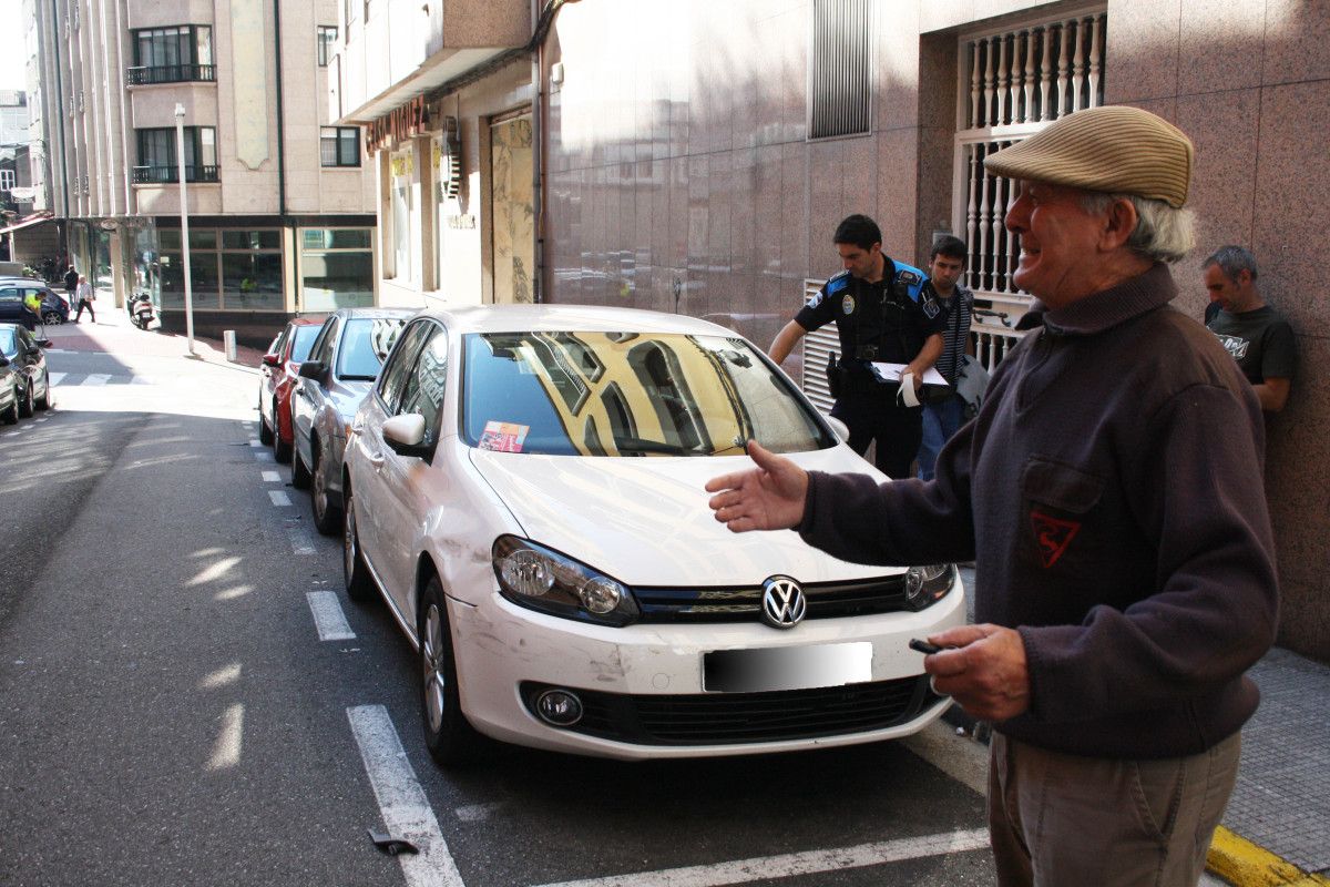 Manuel Pensado, vecino de San Roque que presenció la huida del Volkswagen Toureg