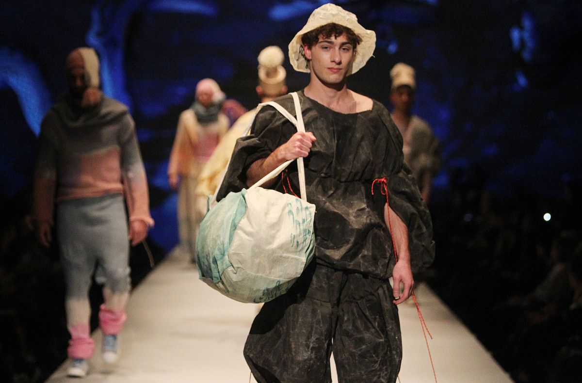 Una de las colecciones presentadas en la pasarela Debut 2016