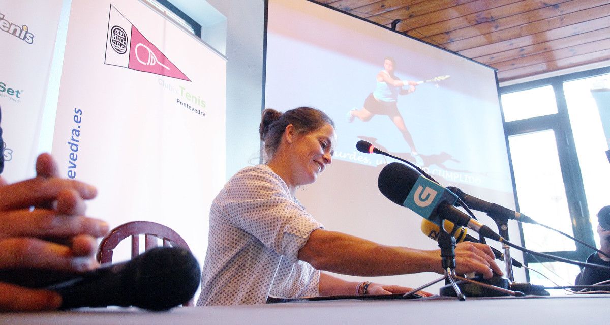 Lourdes Domínguez anuncia su retirada del tenis profesional