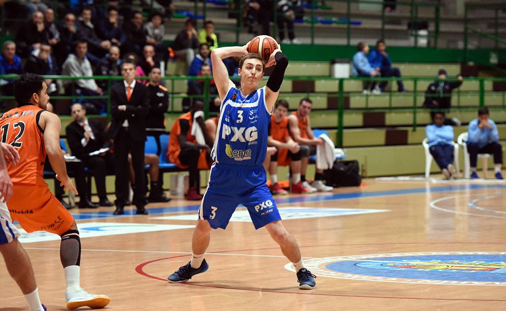 Alec Kobre no partido entre Peixe Galego e Força Lleida