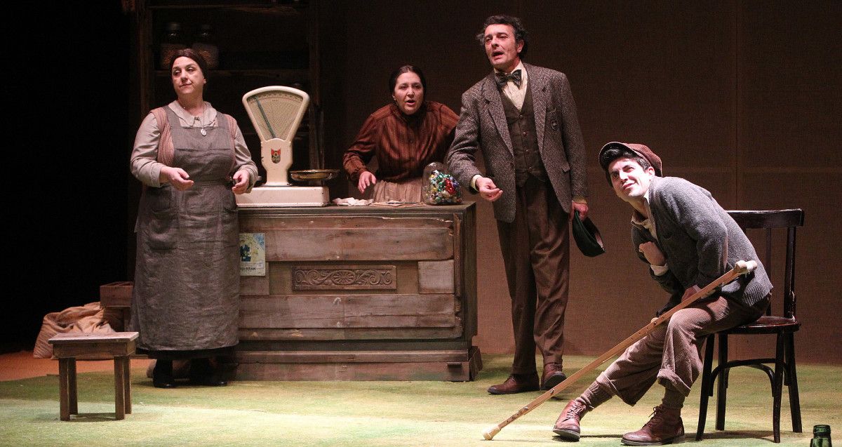 Representación de 'O tolleito de Inishmaan' no Teatro Principal