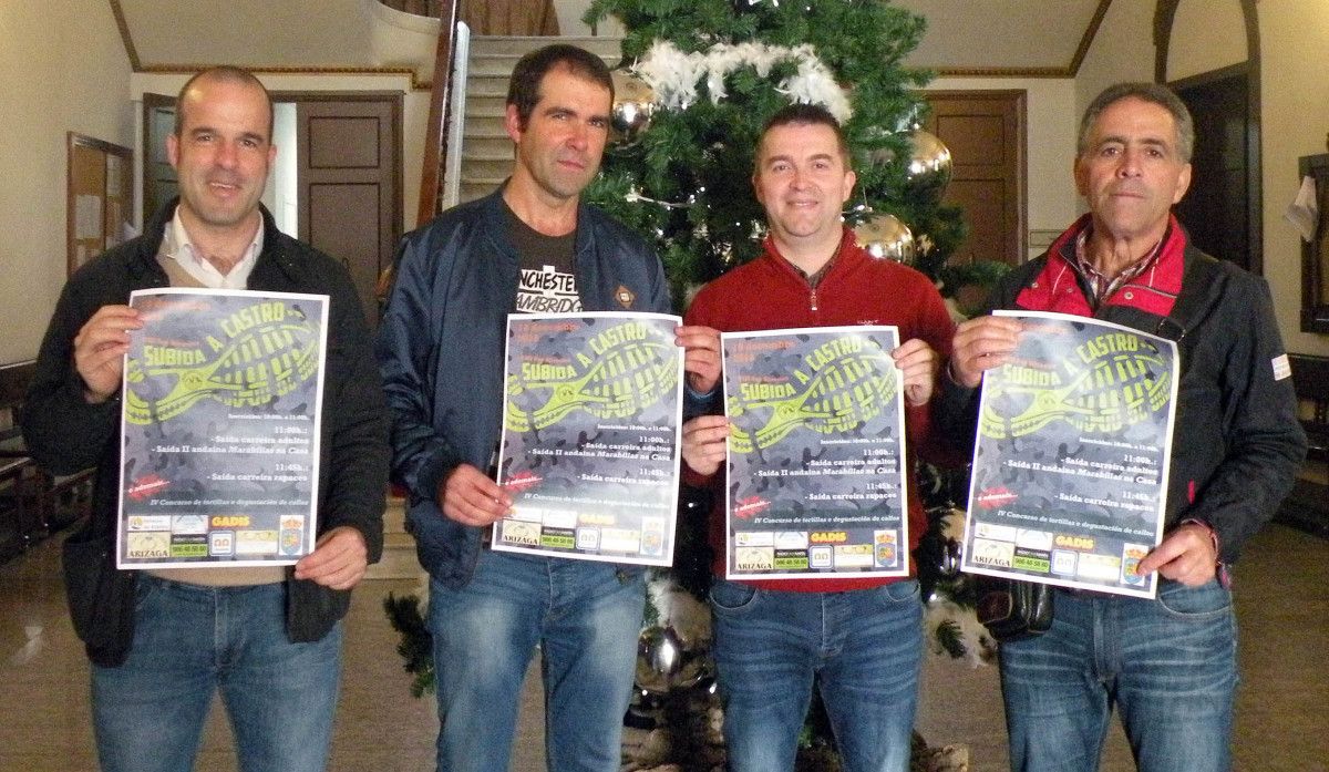 Presentación de la VIII San Silvestre Subida a Castro en Marín