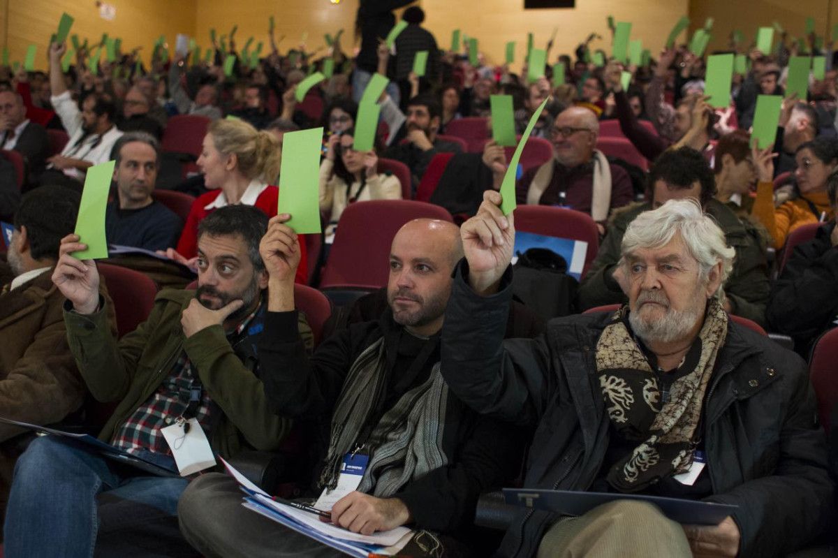 Luis Villares no plenario de En Marea