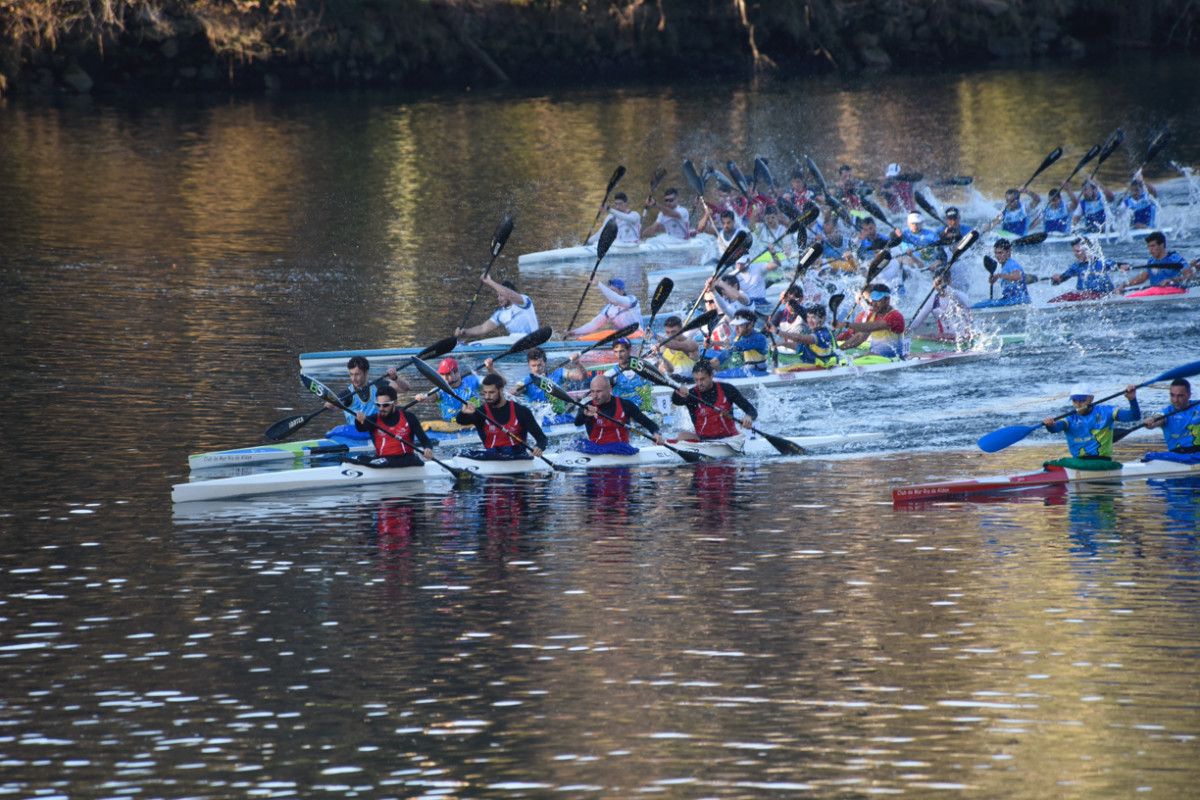 II Trofeo Rías Baixas de Piragüismo no río Lérez