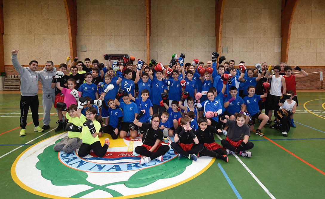 II Torneo de Nadal de Formas de Boxeo no Colexio San Narciso de Marín