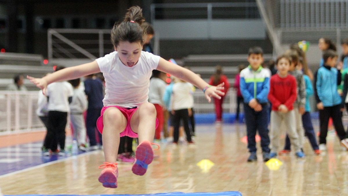 Festival de Navidad de la escuela municipal de atletismo