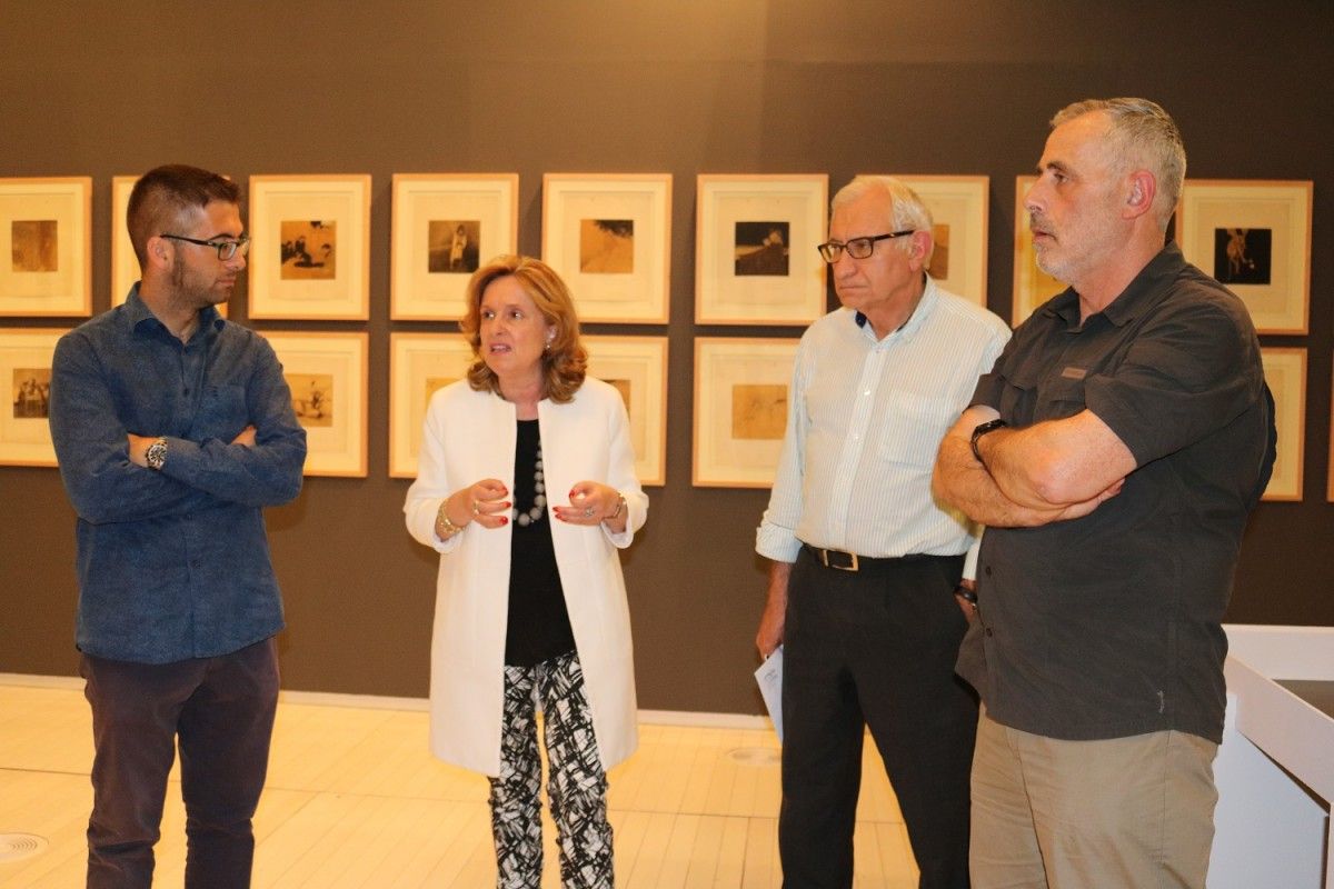Exposición sobre Castelao en el Sexto Edificio del Museo