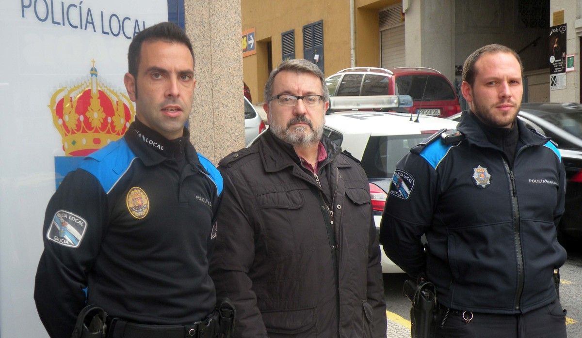 Presentación de los dos nuevos agentes de la Policía Local de Marín