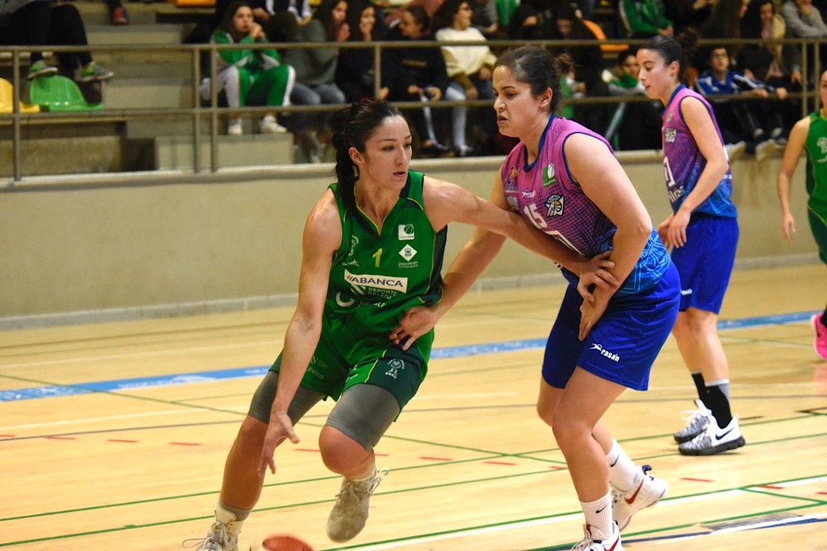Arantxa Mallou, no partido entre Arxil e ADBA Avilés
