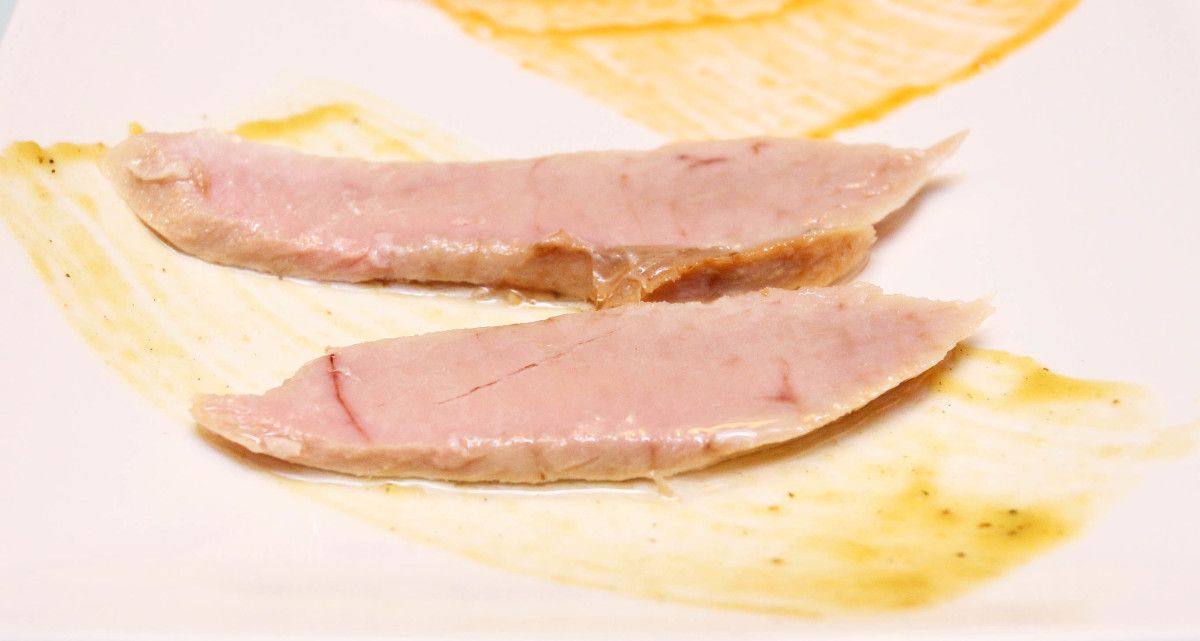 Bastarda verde con ventresca en aceite de oliva gourmet de Conservas Pescamar