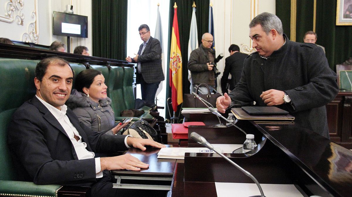 Ángel Moldes, Nidia Arévalo e Luis Aragunde