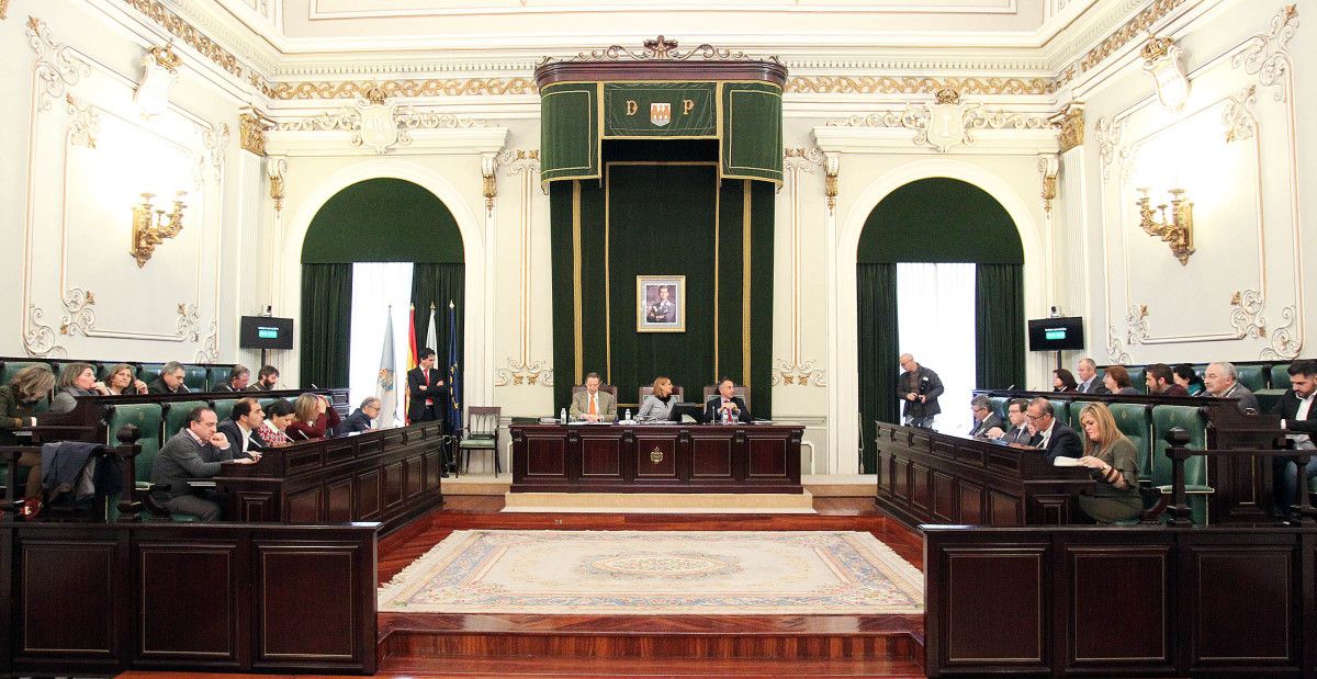 Pleno de la Deputación de Pontevedra