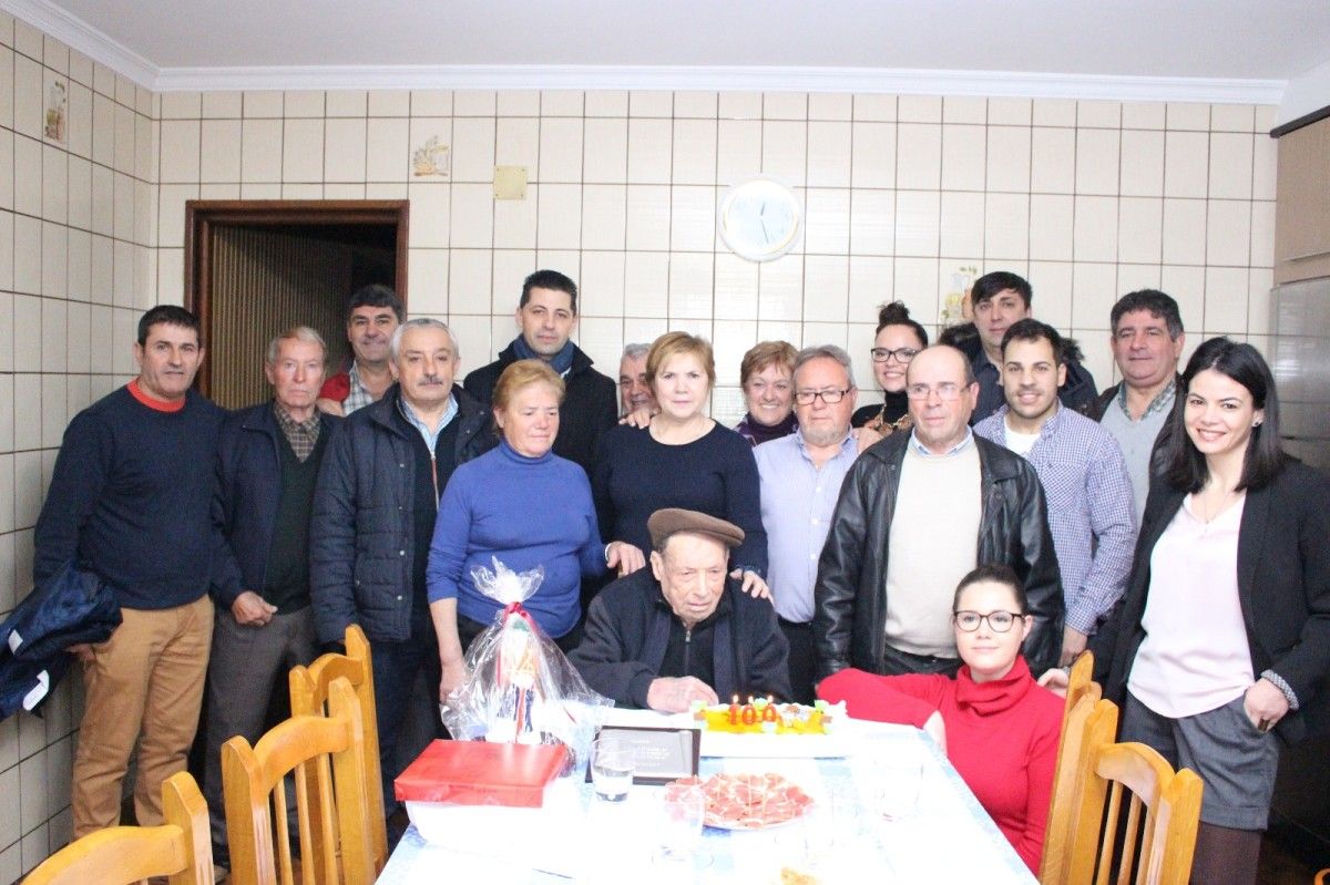 Alfonso Franco celebró su aniversario con su familia