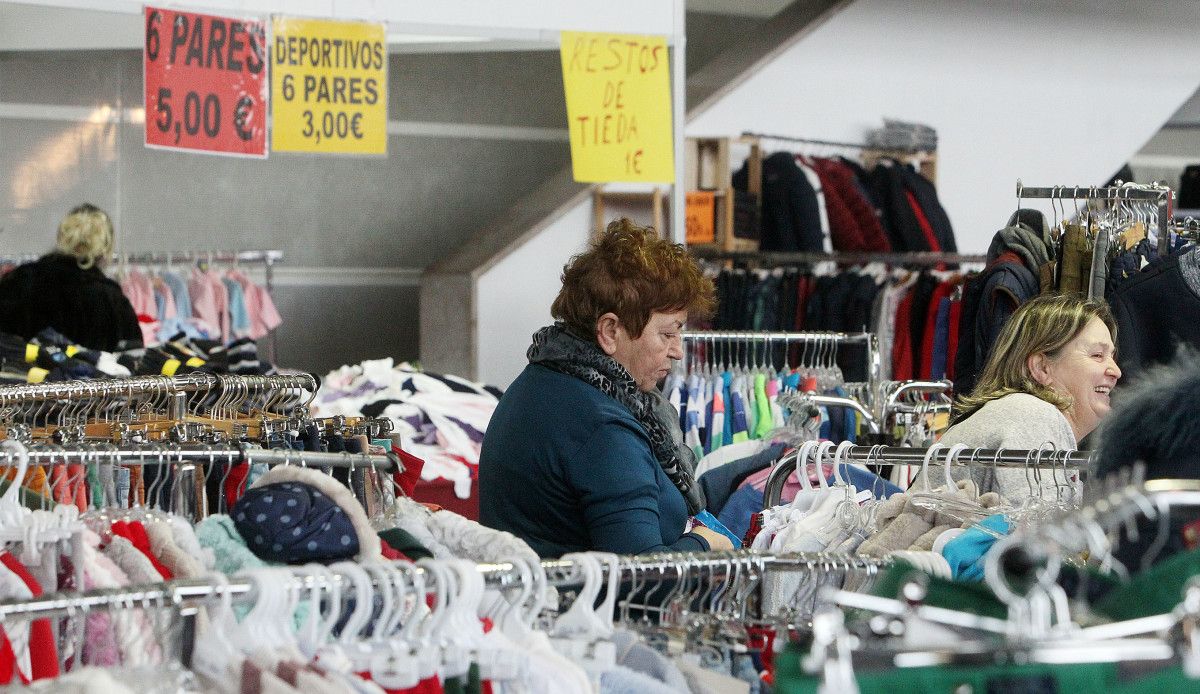 Feira de oportunidades Stock Pontevedra