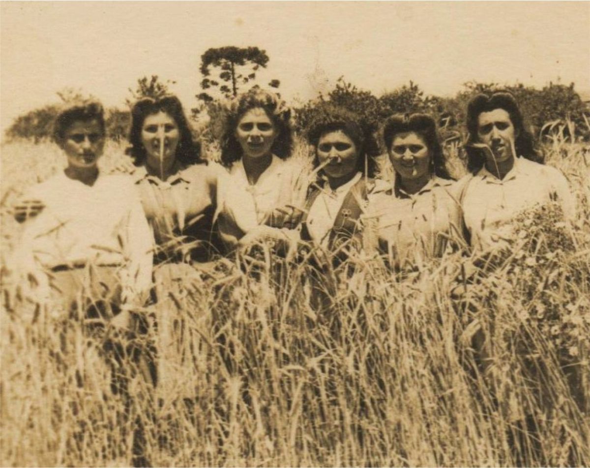 Mujeres de Salcedo trabajadoras de la Tabacalera