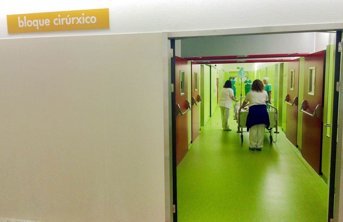 Nova área cirúrxica do Hospital do Salnés