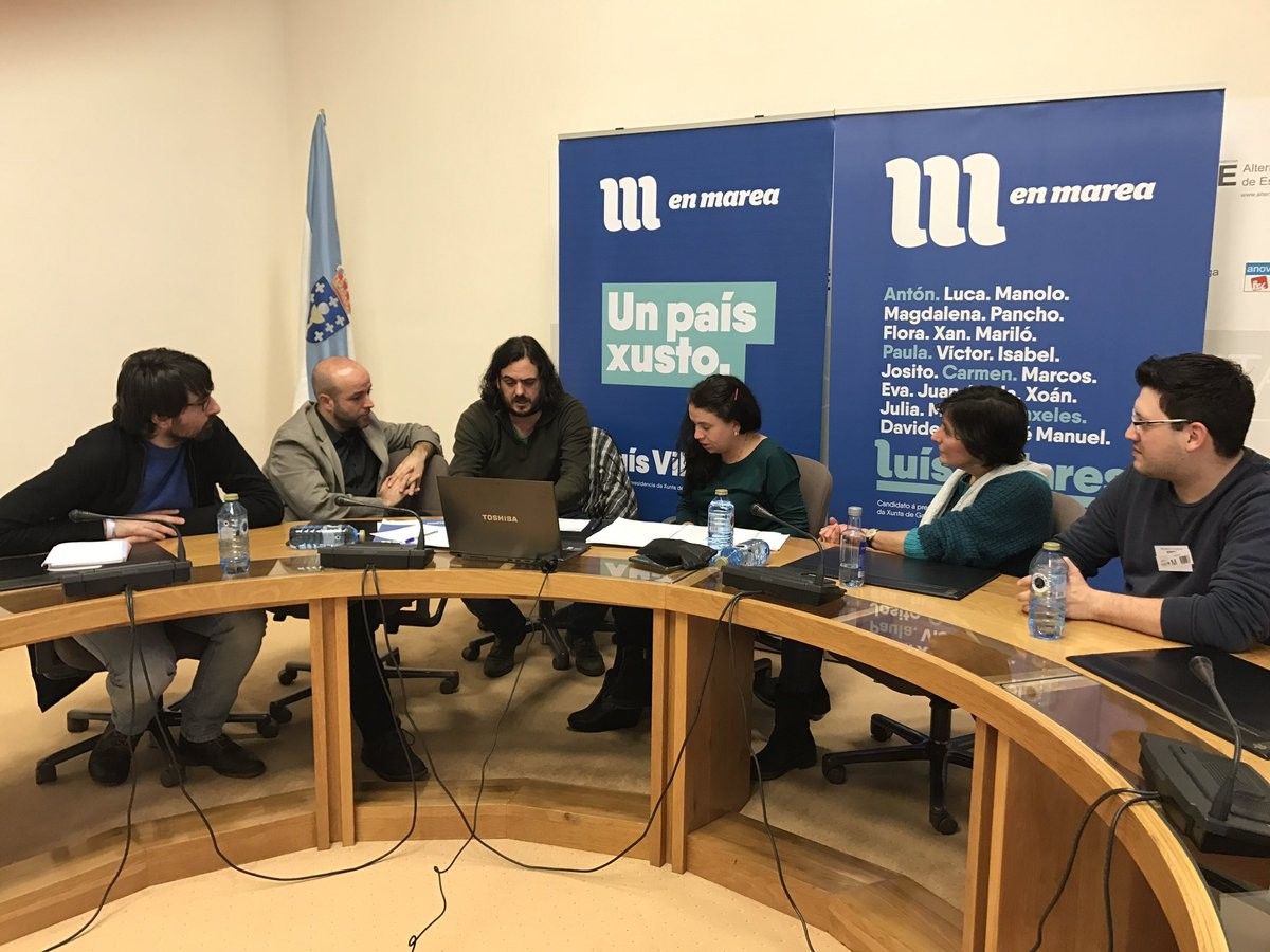 Xuntanza de En Marea coa plataforma Salvemos a Fracha