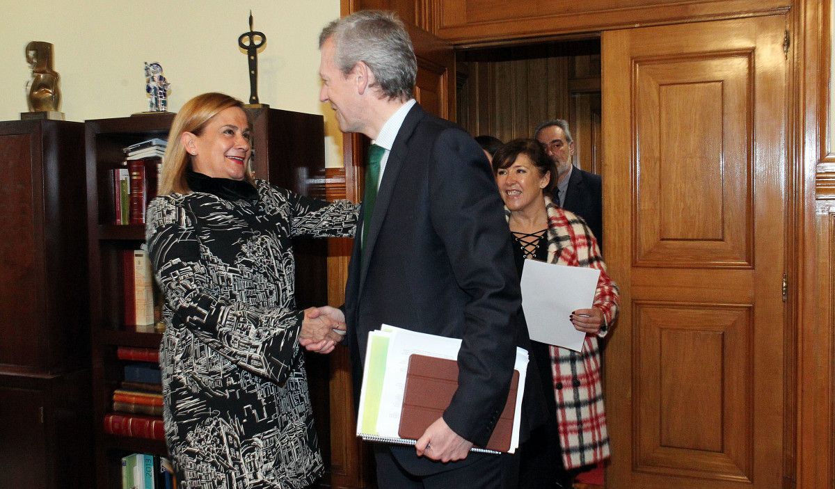 Reunión entre a Xunta e a Deputación para falar do Pazo de Lourizán