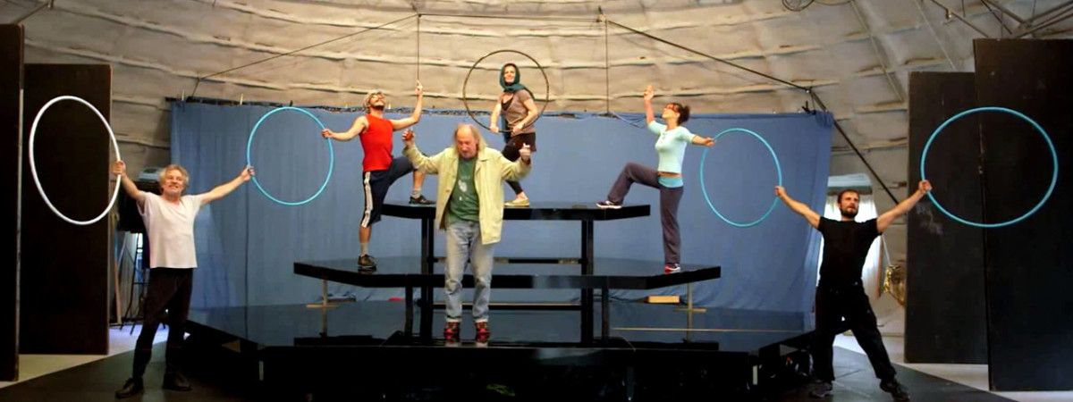 Ensayo de 'Zenit' de Els Joglars
