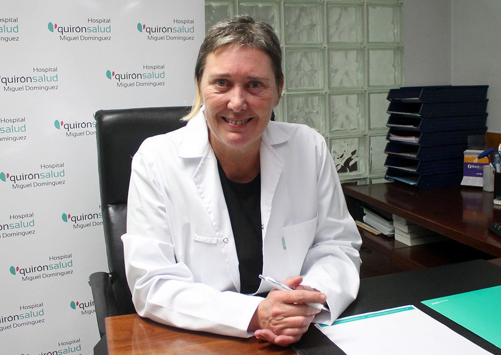 María Jesús Álvarez, Jefa del Servicio de Cirugía Plástica de Quirónsalud Miguel Domínguez