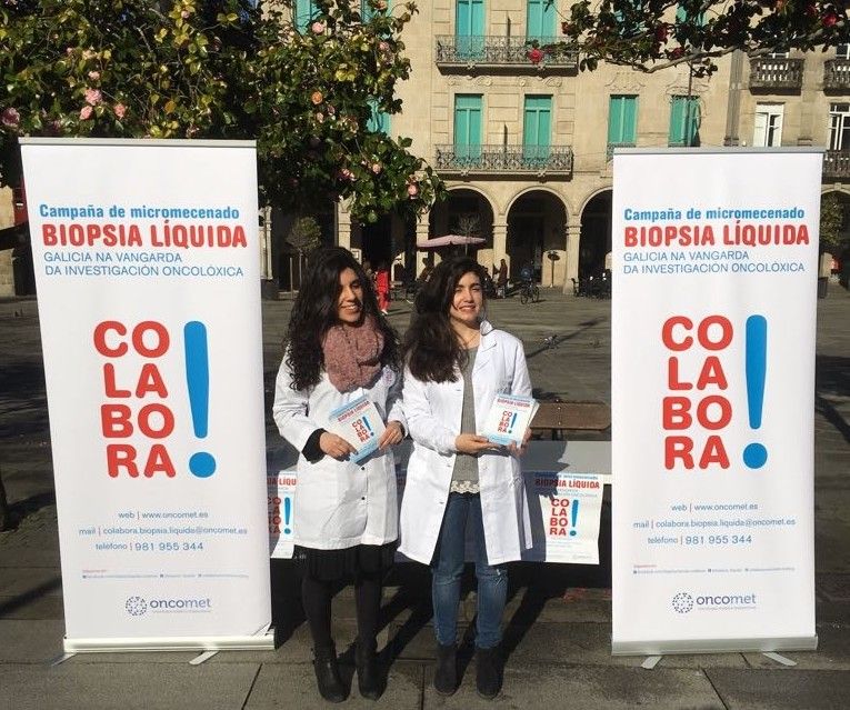 Campaña de micromecenado do proxecto de investigación oncolóxica: a biopsia líquida