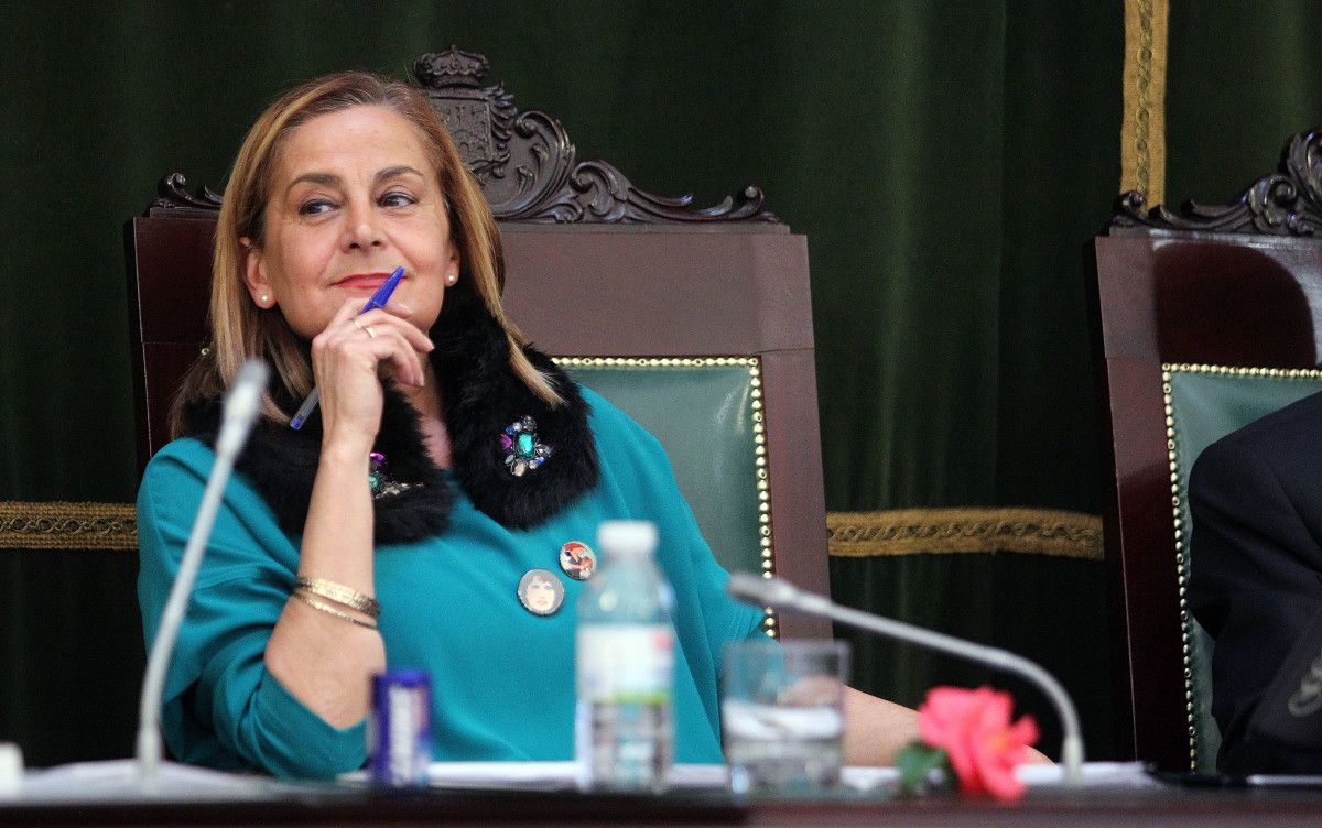 Carmela Silva, presidenta de la Deputación de Pontevedra