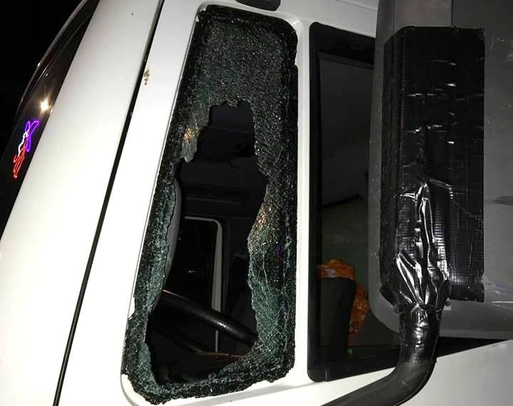 Robo en el camión de Voz y Sonido