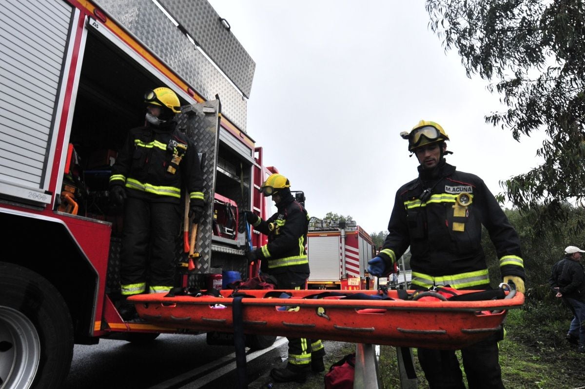 Intervención de los Bomberos