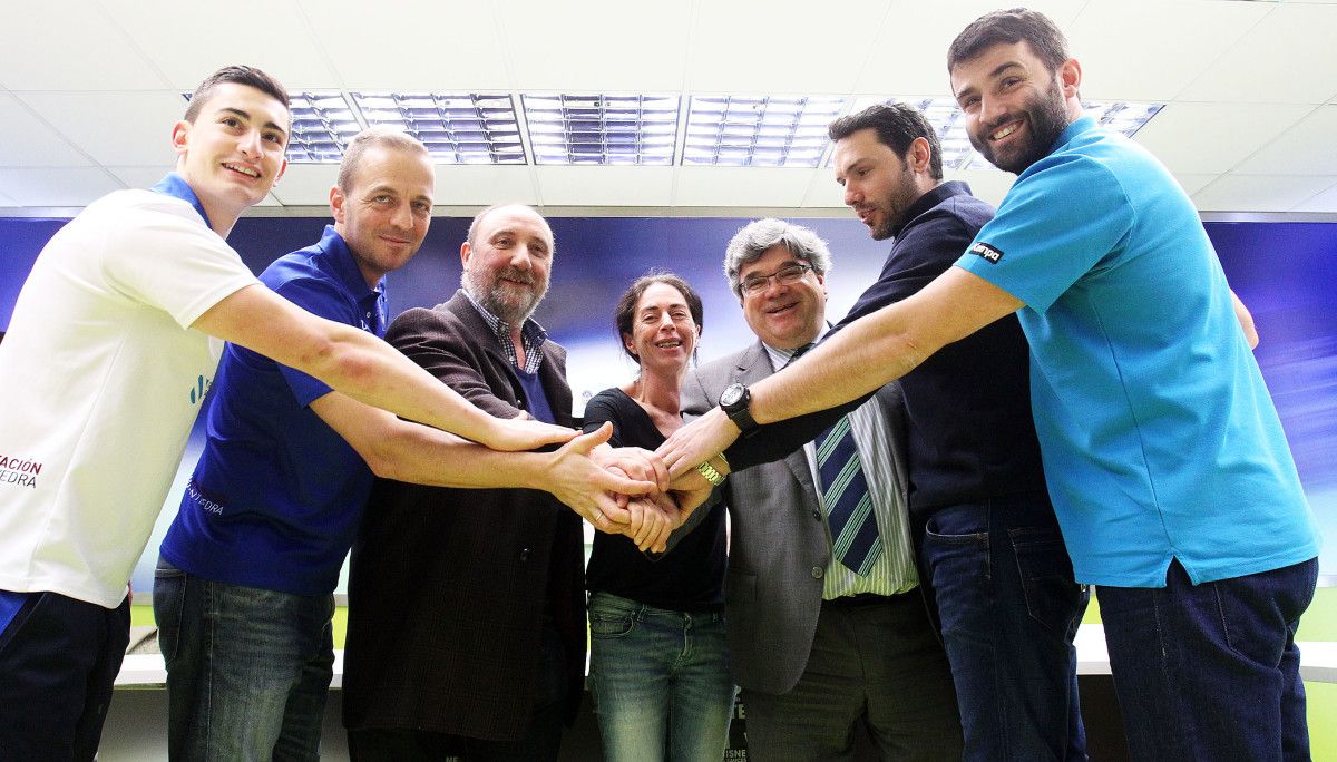 Presentación do #DerbiDoLérez entre Cisne e Teucro