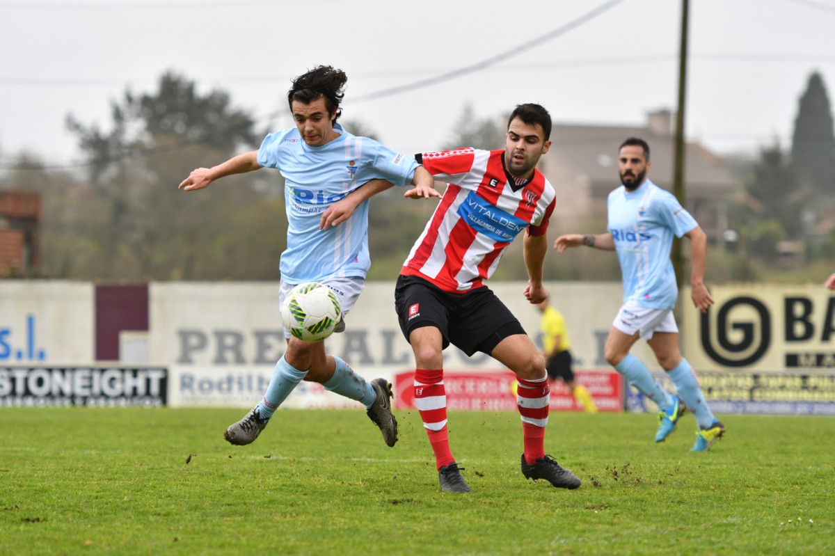 Partido entre Villalonga e Céltiga en San Pedro