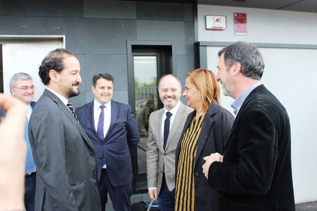 Visita al nuevo centro logístico de Estrella Galicia