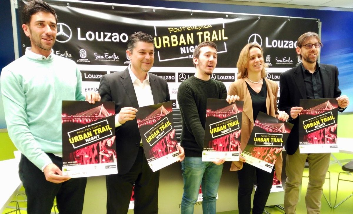 Presentación da I Urban Trail Night de Pontevedra