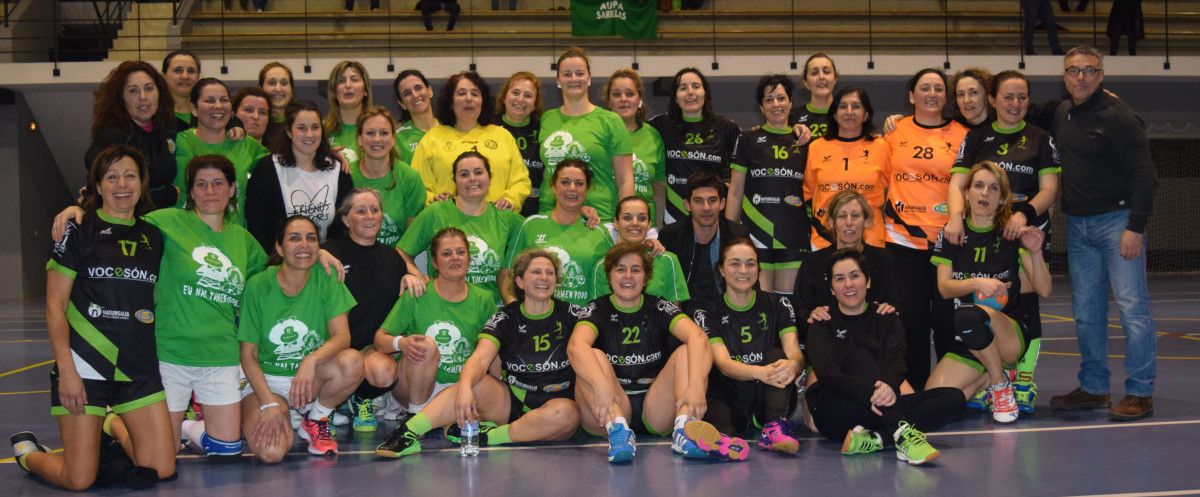 Equipos del SAR de Redondela y el UBF de Pontevedra