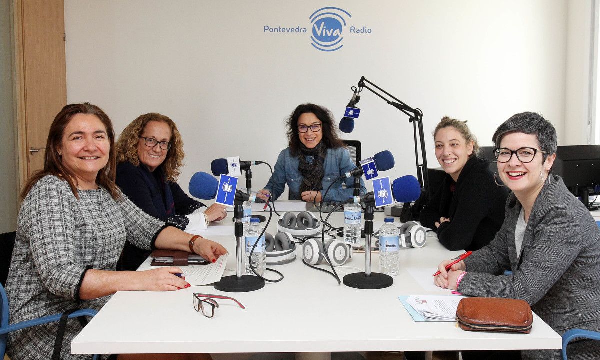 As Conversas na Ferrería de PontevedraViva Radio adicadas ao 8M