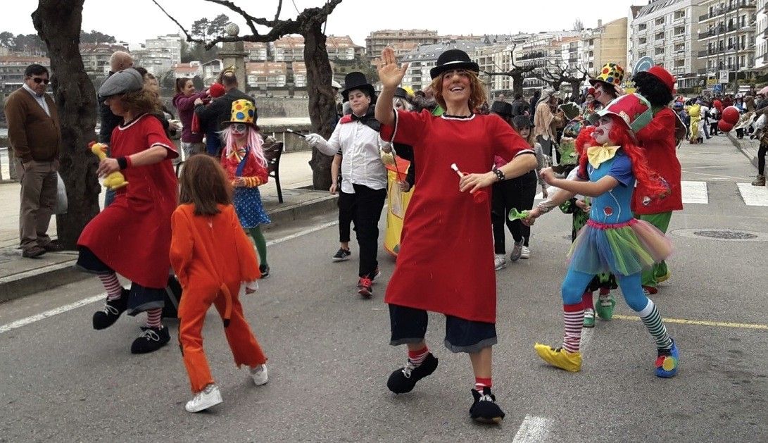 Desfile infantil de entroido de Sanxenxo Desfile infantil de entroido de Sanxenxo