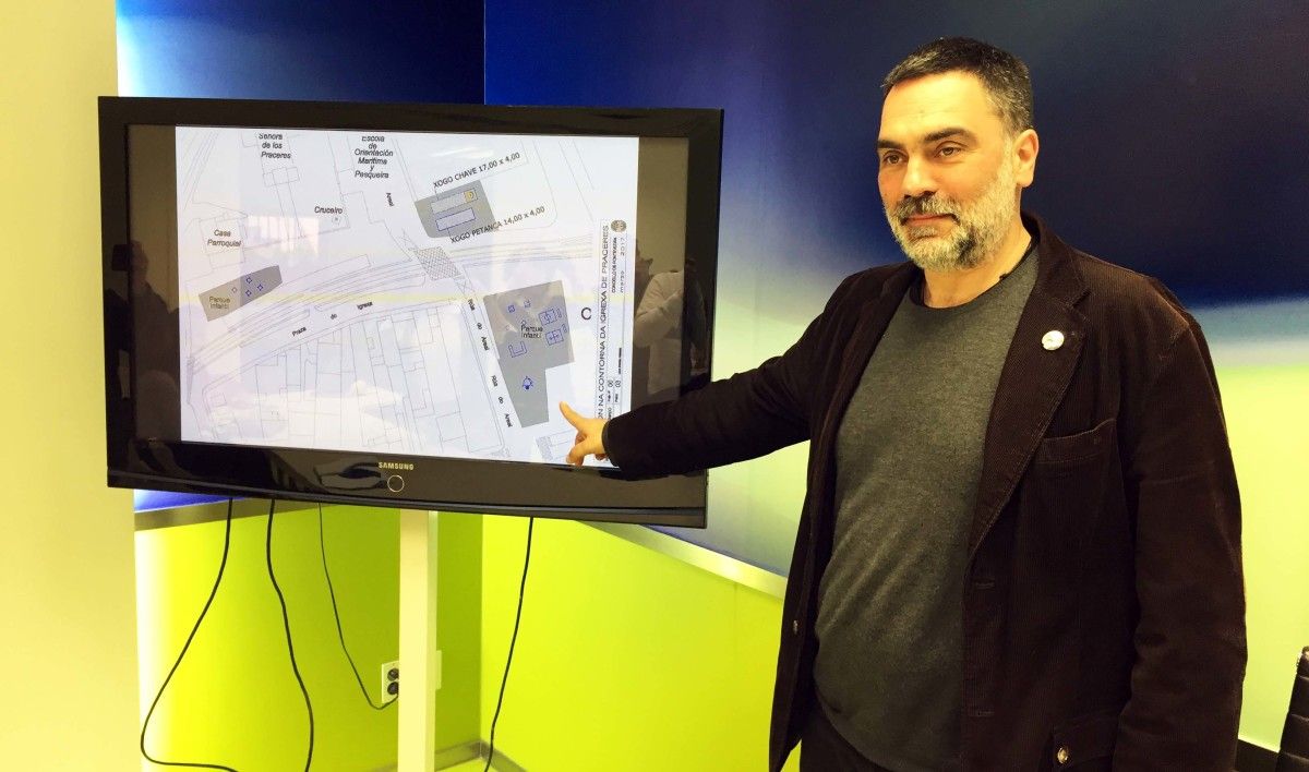 Nuevo proyecto lúdico para la plaza de Os Praceres