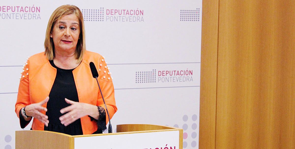 Carmela Silva, presidenta de la Deputación de Pontevedra