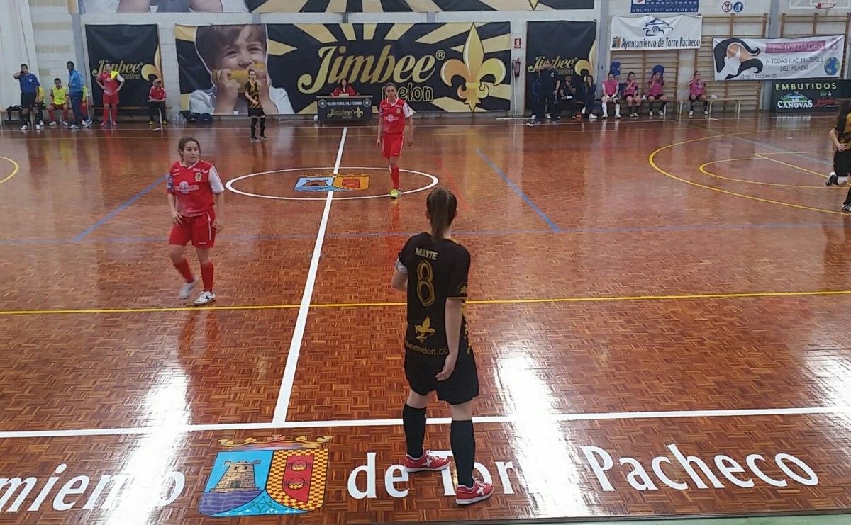 Partido entre Jimbee Roldan FSF y Poio Pescamar en Torre Pacheco