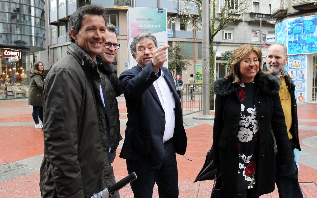 Visita dunha delegación de Andorra La Vella a Pontevedra en marzo de 2017