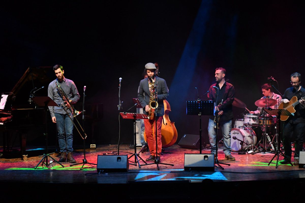 O saxofonista cubano Ariel Brínguez pecha o ciclo de Jazz non Principal