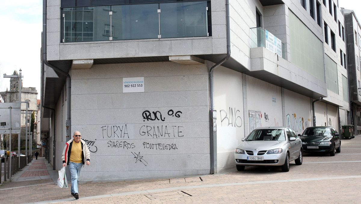 Local de la calle Herreros que comprará el Concello