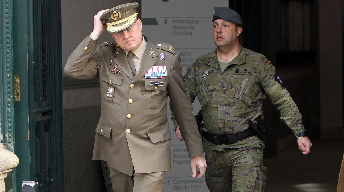 Luis Cebrián Carbonell, general jefe de la Brilat