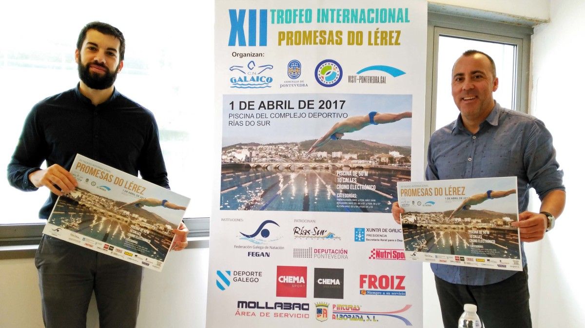 Presentación do XII Trofeo Promesas do Lérez de natación