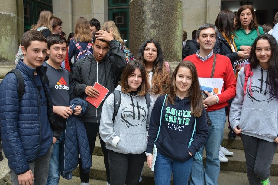 Siete alumnos del Sagrado Corazón de Placeres han participado en la Final Autonómica del Rally Matemático Sen Fronteiras