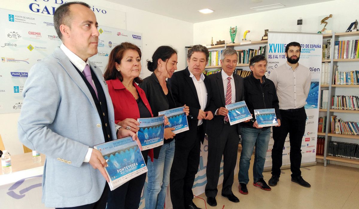 Presentación do Campionato de España Open de Primavera de Natación